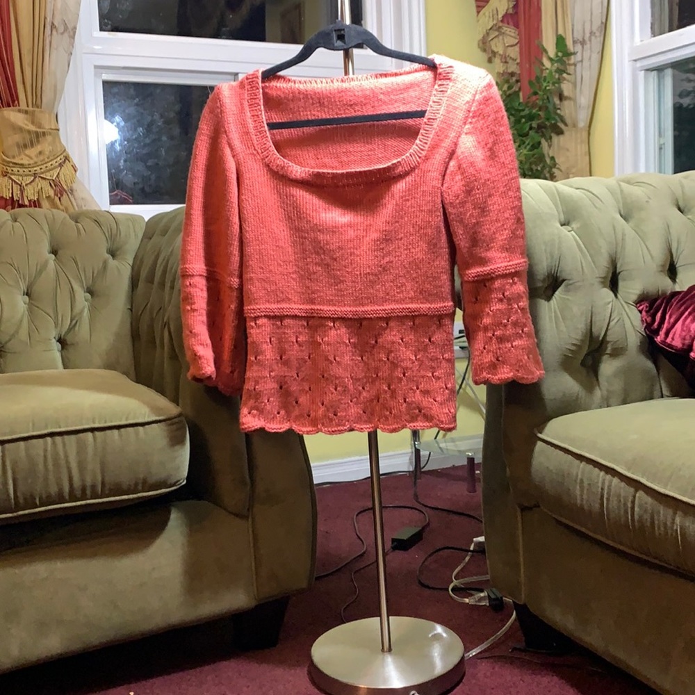 Woman’s crew neck sweater